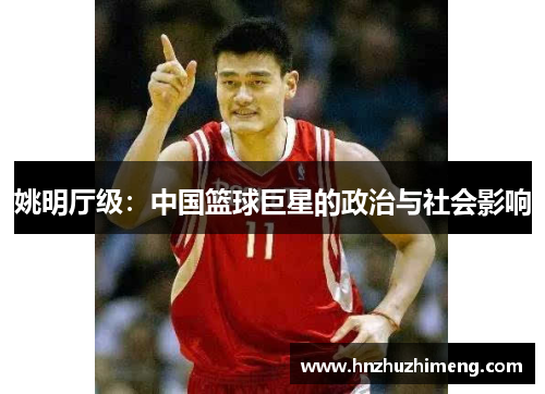 姚明厅级：中国篮球巨星的政治与社会影响